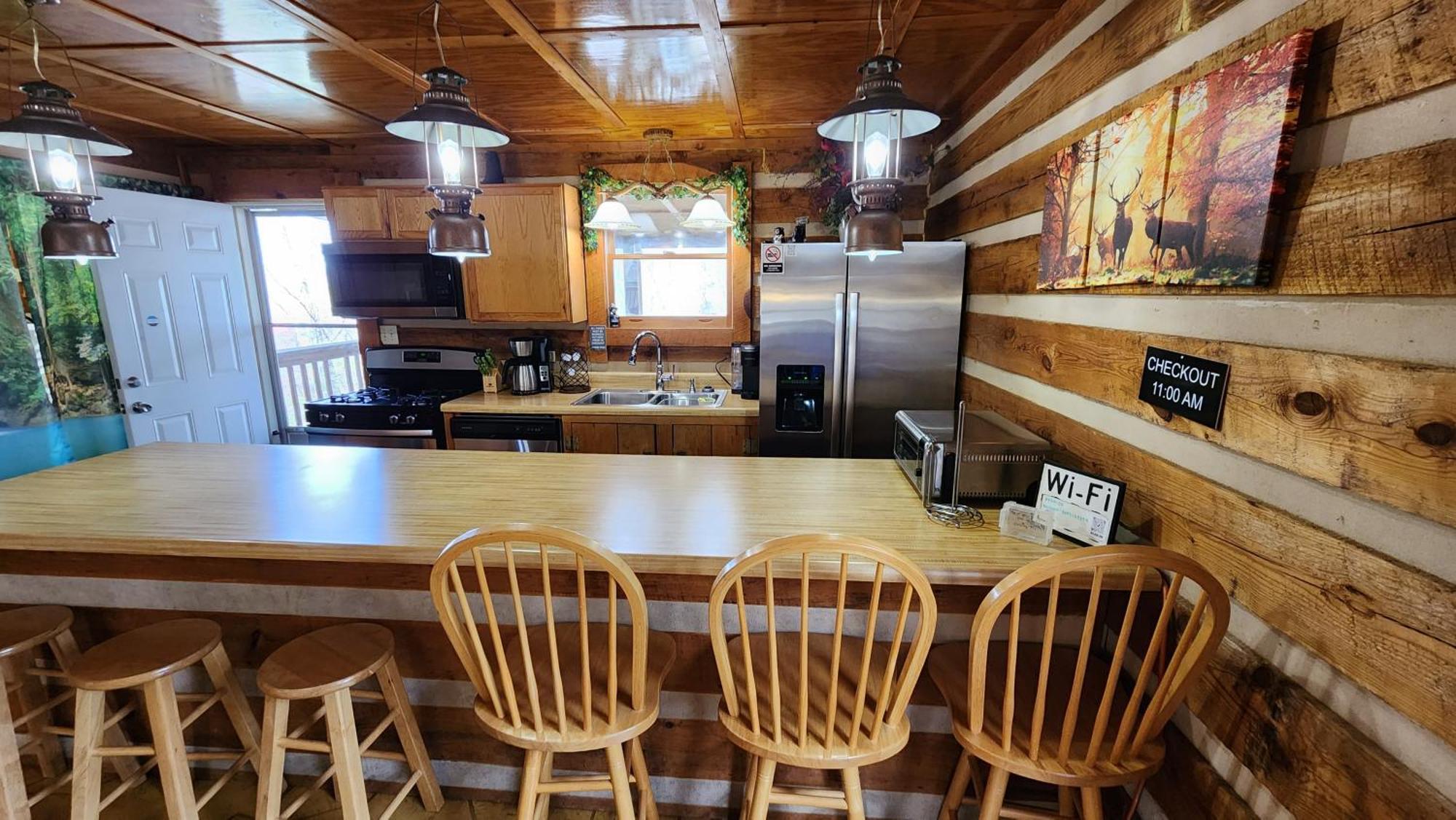 Rustic Cabin セバービル エクステリア 写真